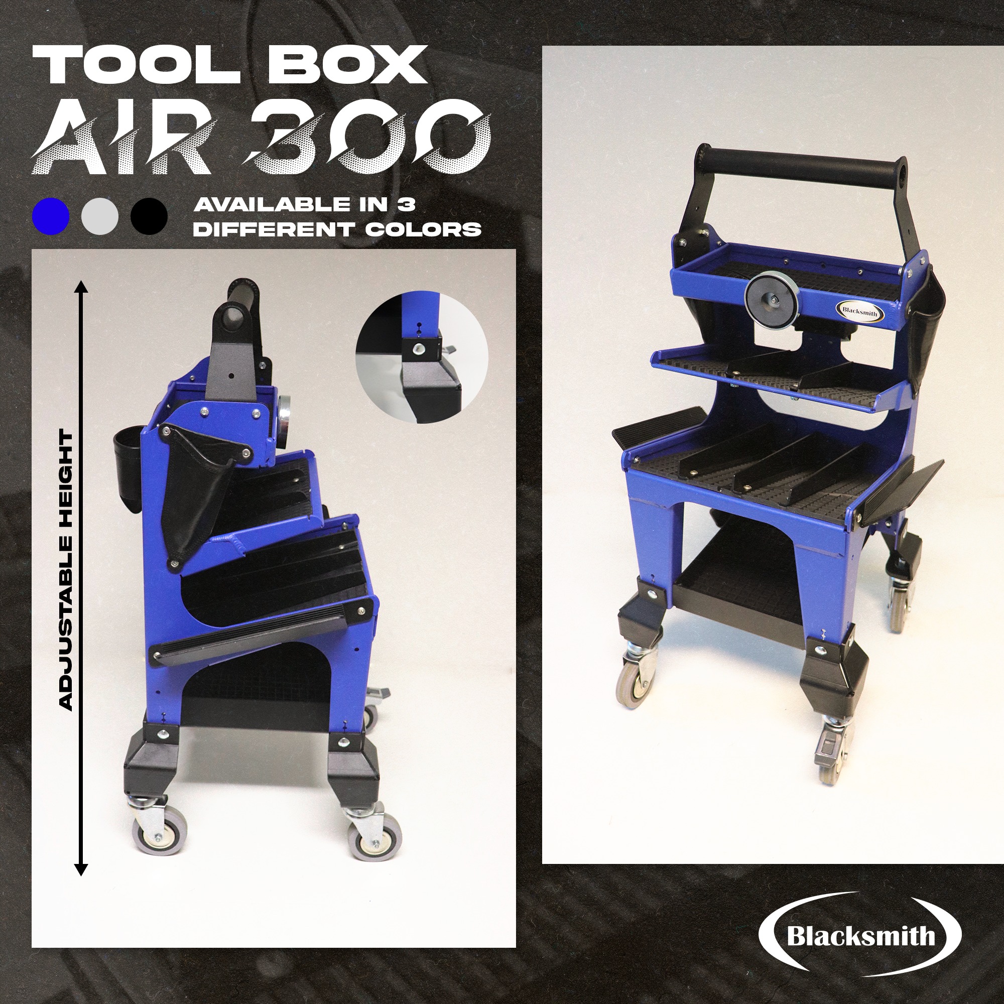 Blacksmith Toolbox Air 300 Blau SW10097.1